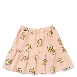BIRDIE ALL OVER FLEECE SKIRT