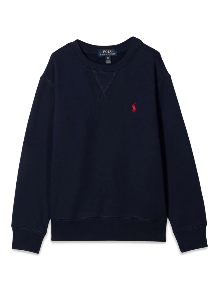 SEASONAL FLEECE-LS CN-TOPS-KNIT