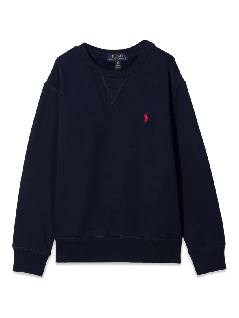 SEASONAL FLEECE-LS CN-TOPS-KNIT