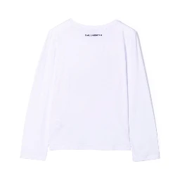 T-SHIRT KARL & CHOUPETTE CON STRASS