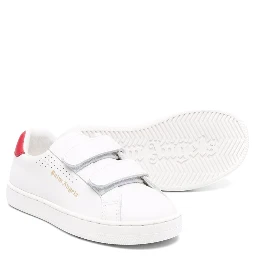 STRAP TENNIS SNEAKER CALF LEATHER