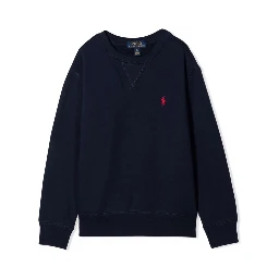 SEASONAL FLEECE-LS CN-TOPS-KNIT