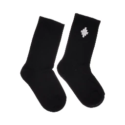 LOGO CROSS HIGH SOCKS