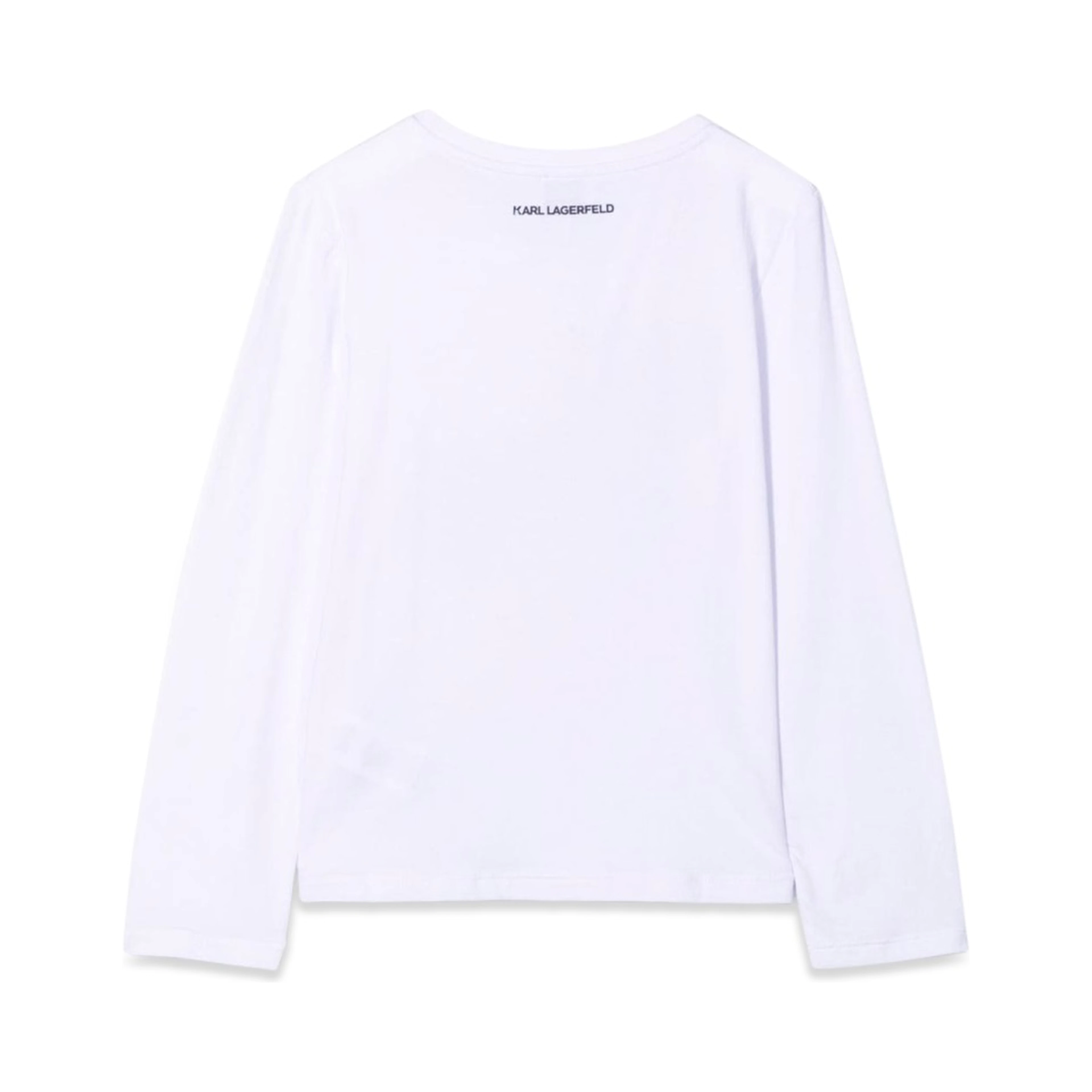 T-SHIRT KARL & CHOUPETTE CON STRASS