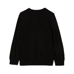 KNITTED JUMPER GIVENCHY "SLIPT" TUFFTING EMBROIDERY.