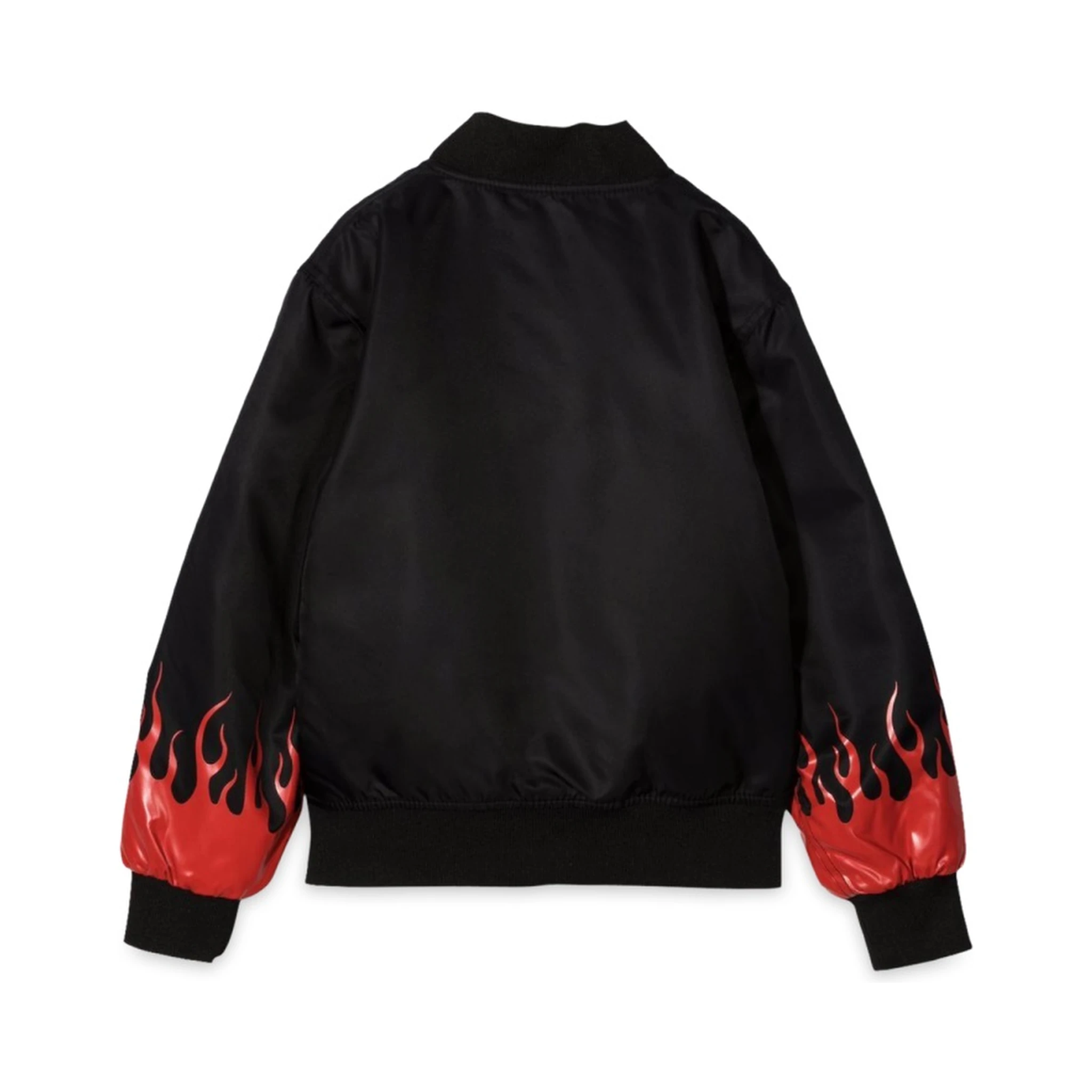 BLACK BOMBER RED FLAMES