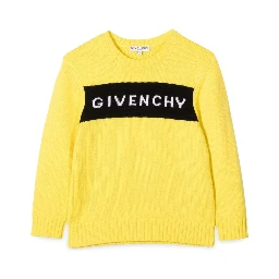 KNITTED JUMPER GIVENCHY JACQUARD LOGO