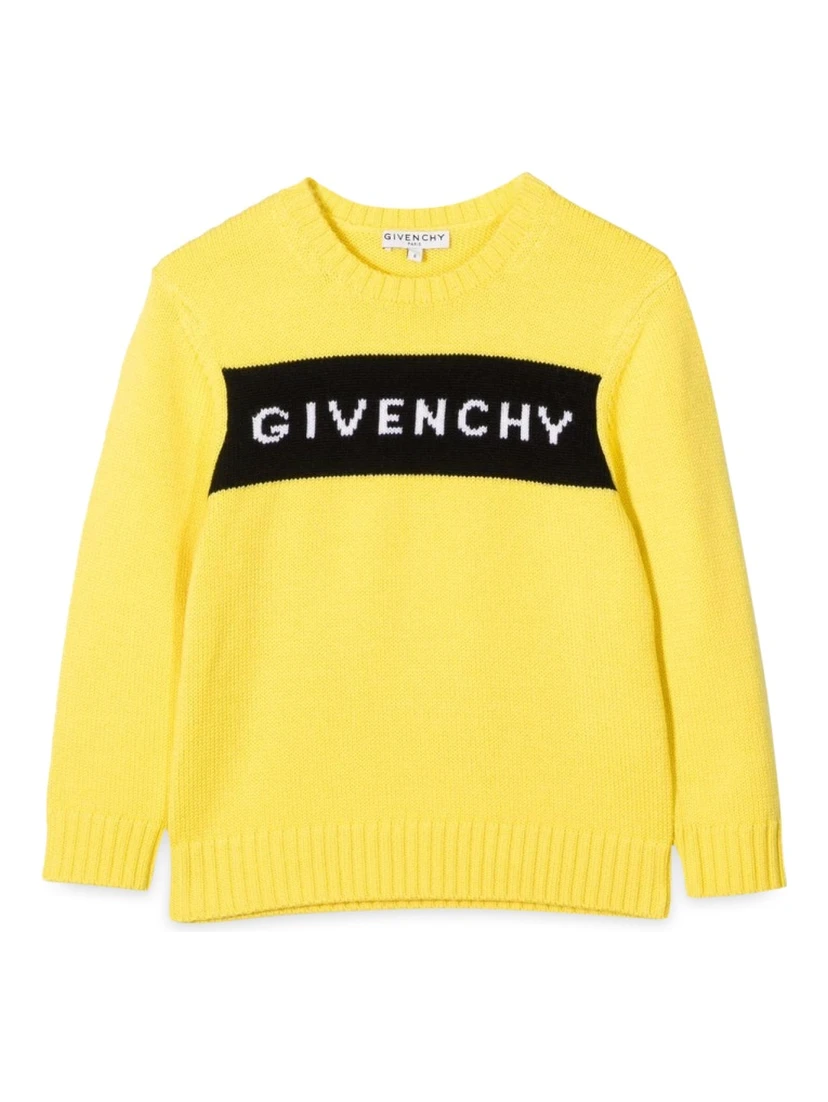 KNITTED JUMPER GIVENCHY JACQUARD LOGO
