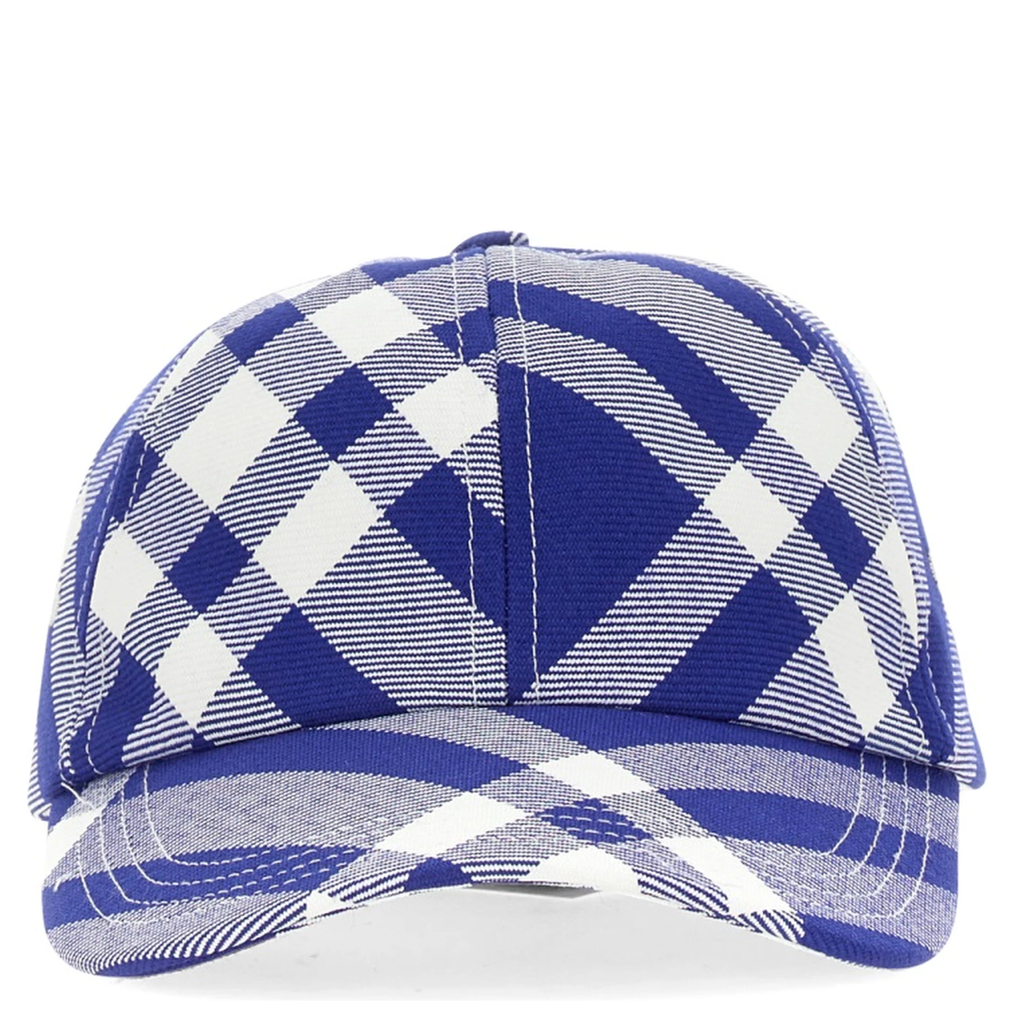BASEBALL CAP WITH TARTAN PATTERN