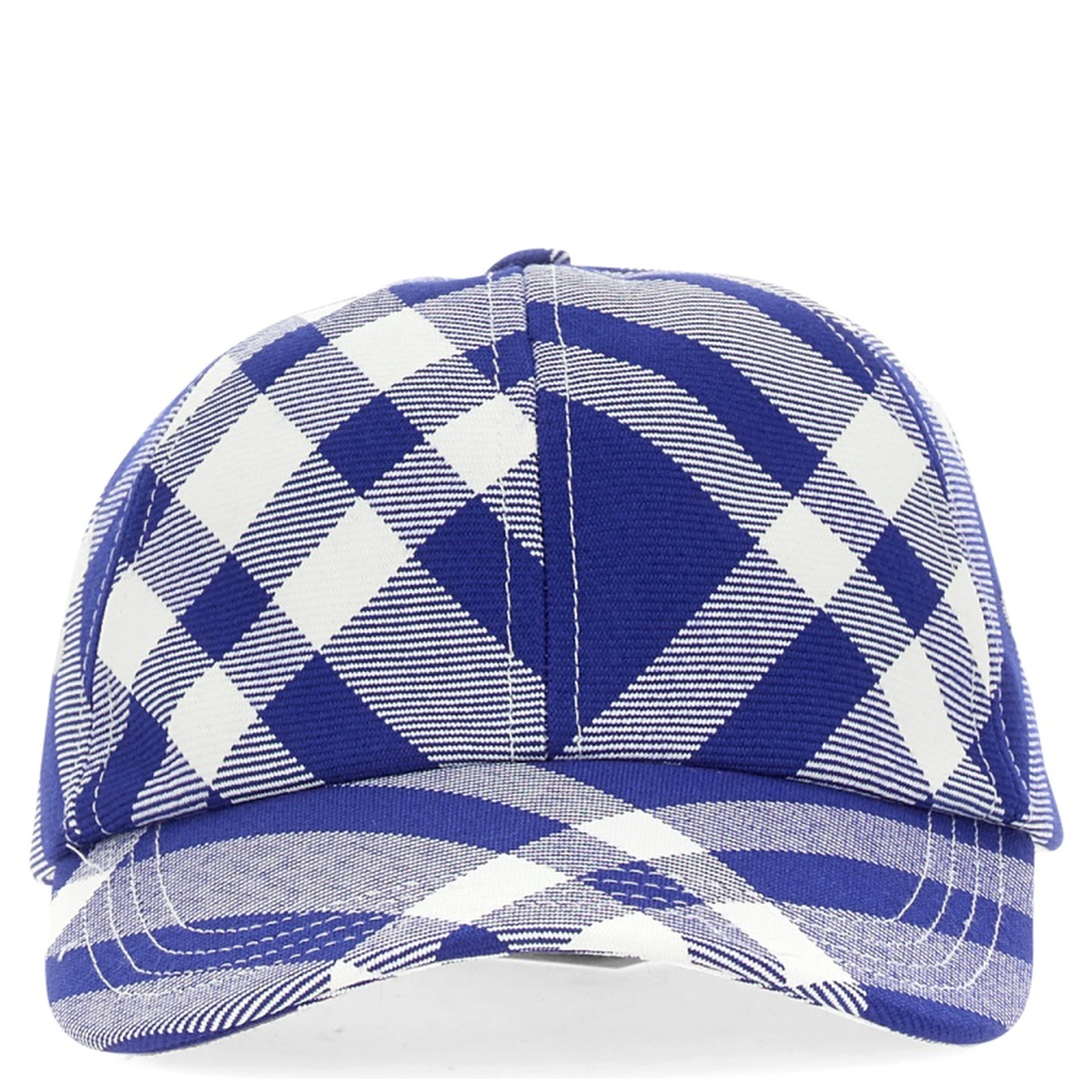 BASEBALL CAP WITH TARTAN PATTERN