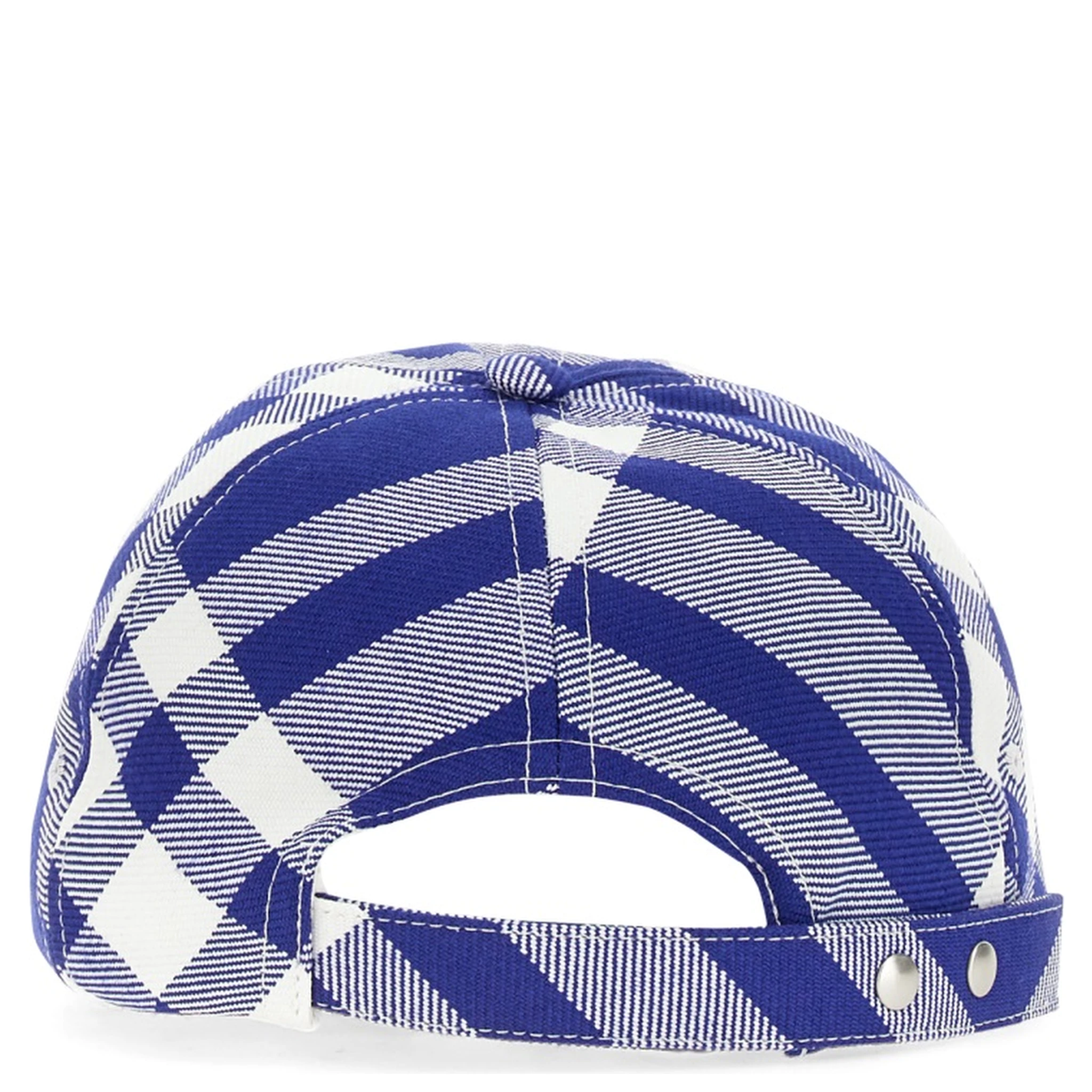 BASEBALL CAP WITH TARTAN PATTERN