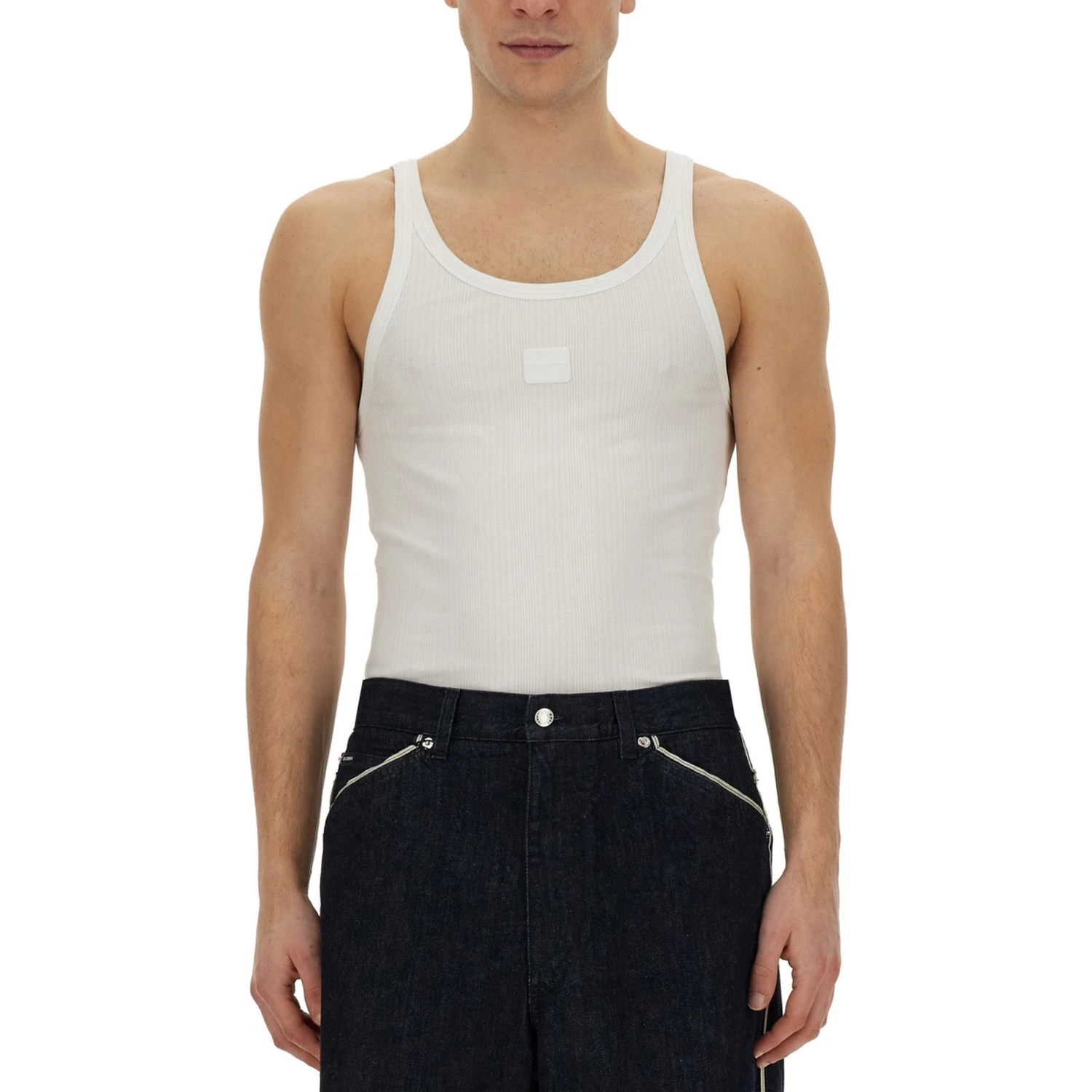 RIBBED TANK TOP