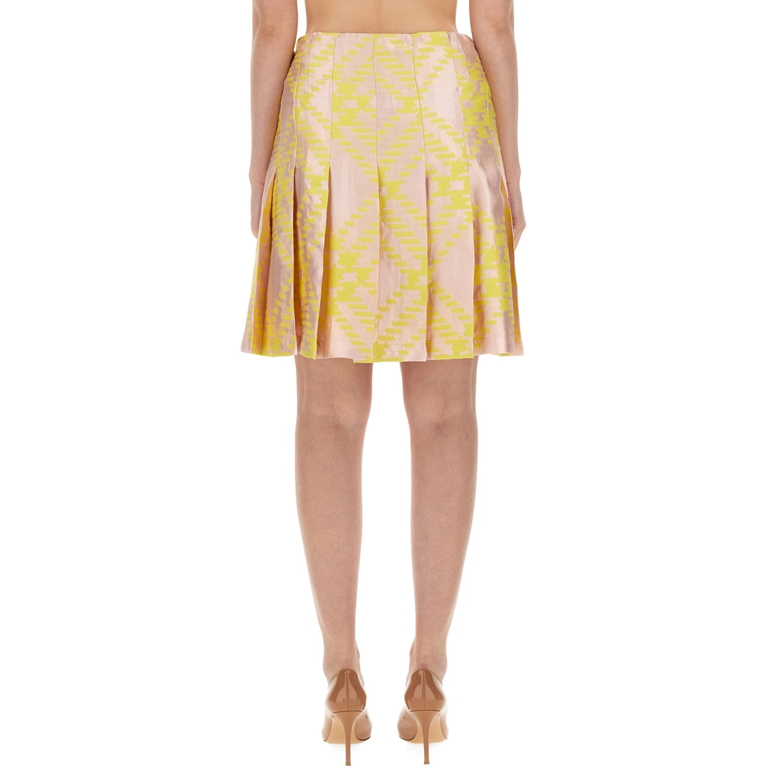 CHECK PATTERN SKIRT