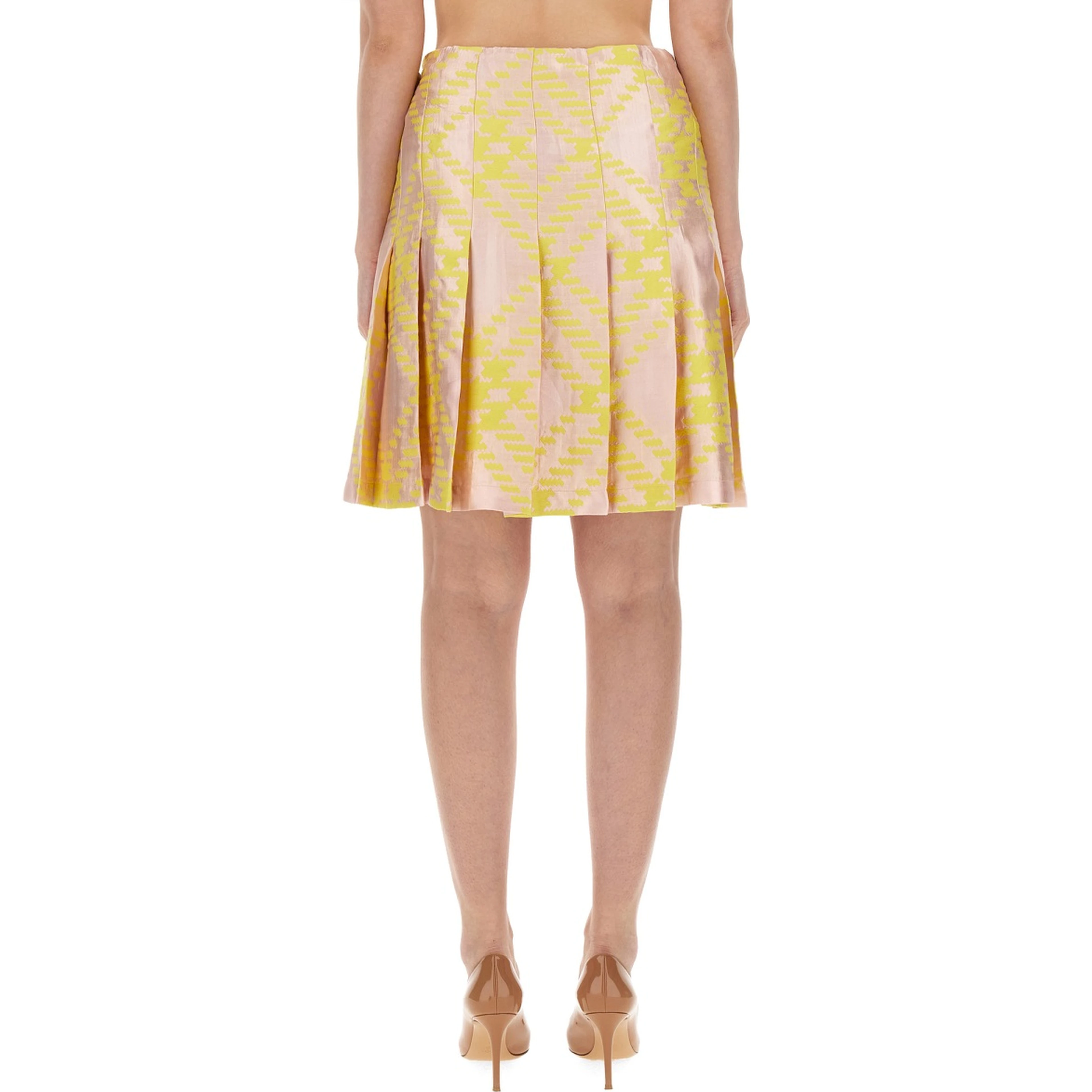 CHECK PATTERN SKIRT