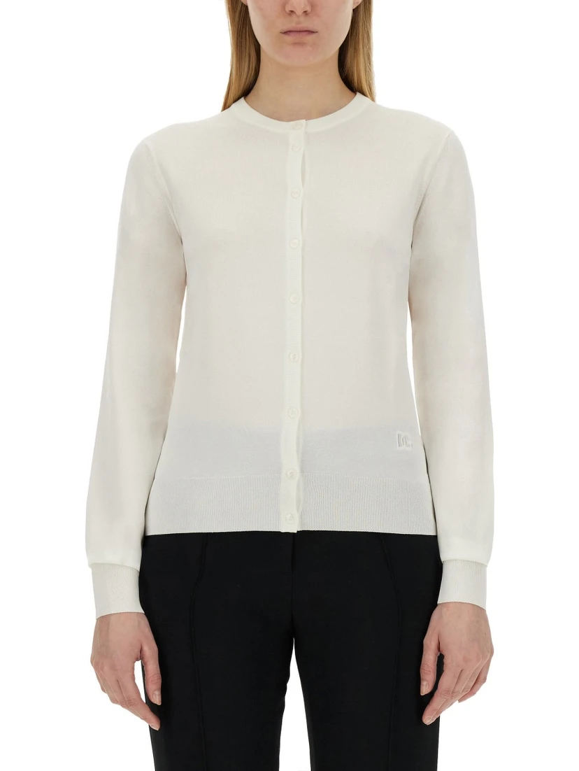 CARDIGAN WITH LACE INLAYS