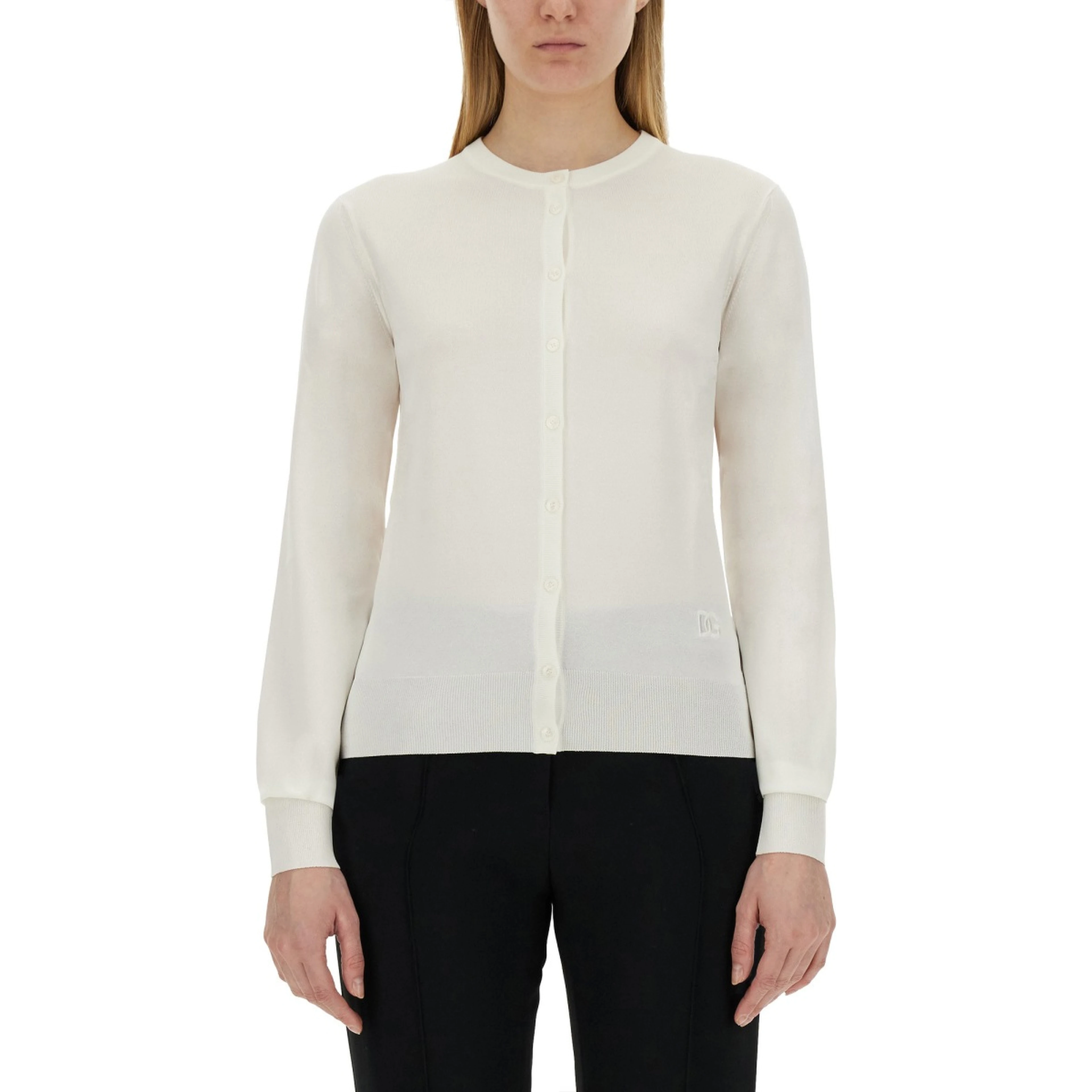 CARDIGAN WITH LACE INLAYS