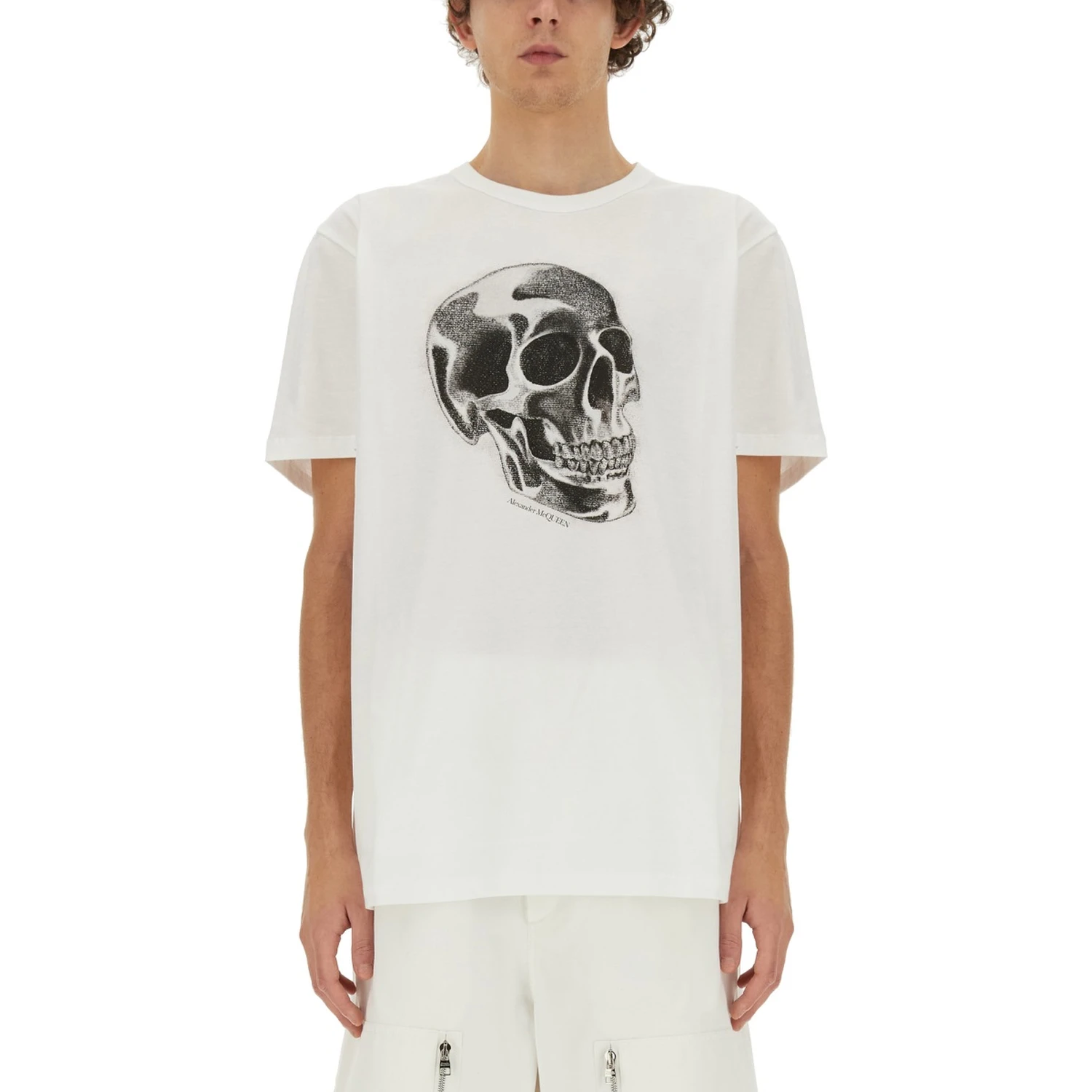 SKULL PRINT T-SHIRT