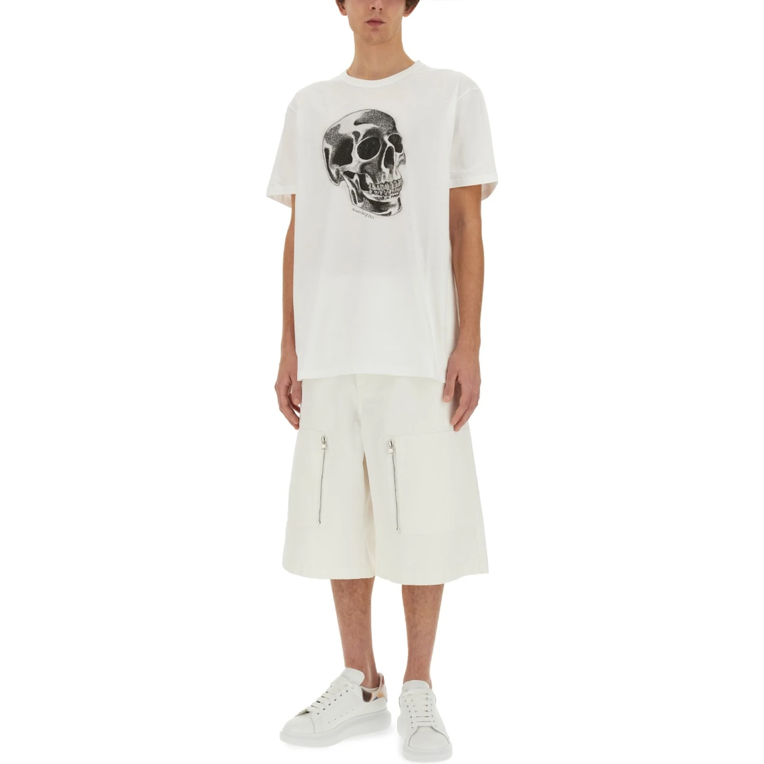 SKULL PRINT T-SHIRT