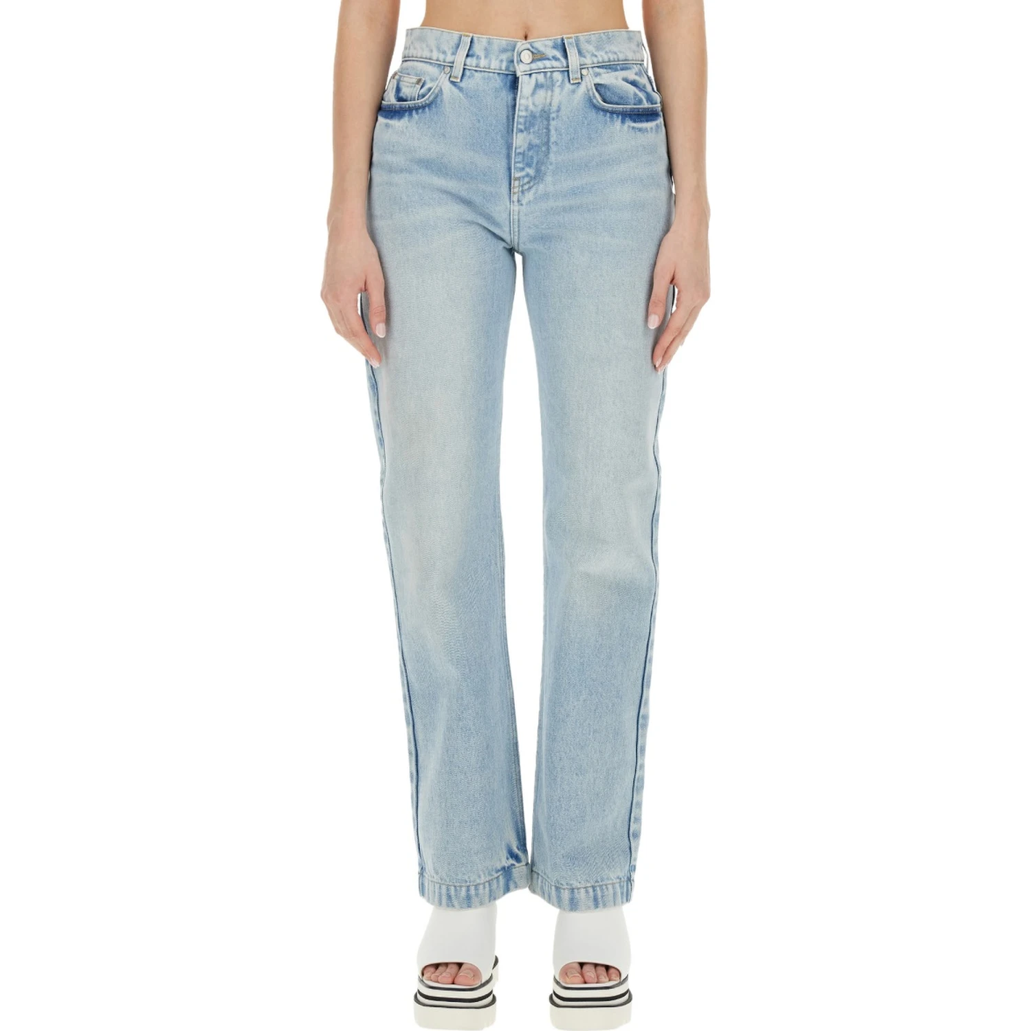 STRAIGHT LEG JEANS