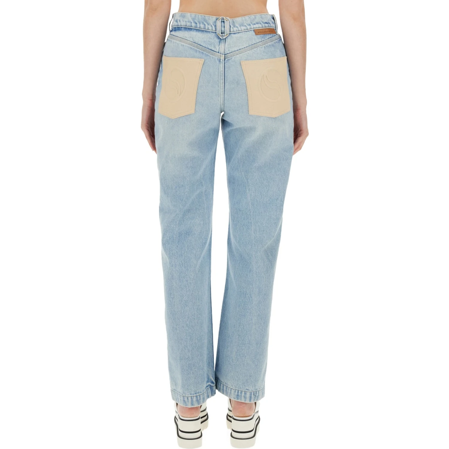 STRAIGHT LEG JEANS