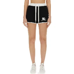 SHORTS WITH LOGO EMBROIDERY