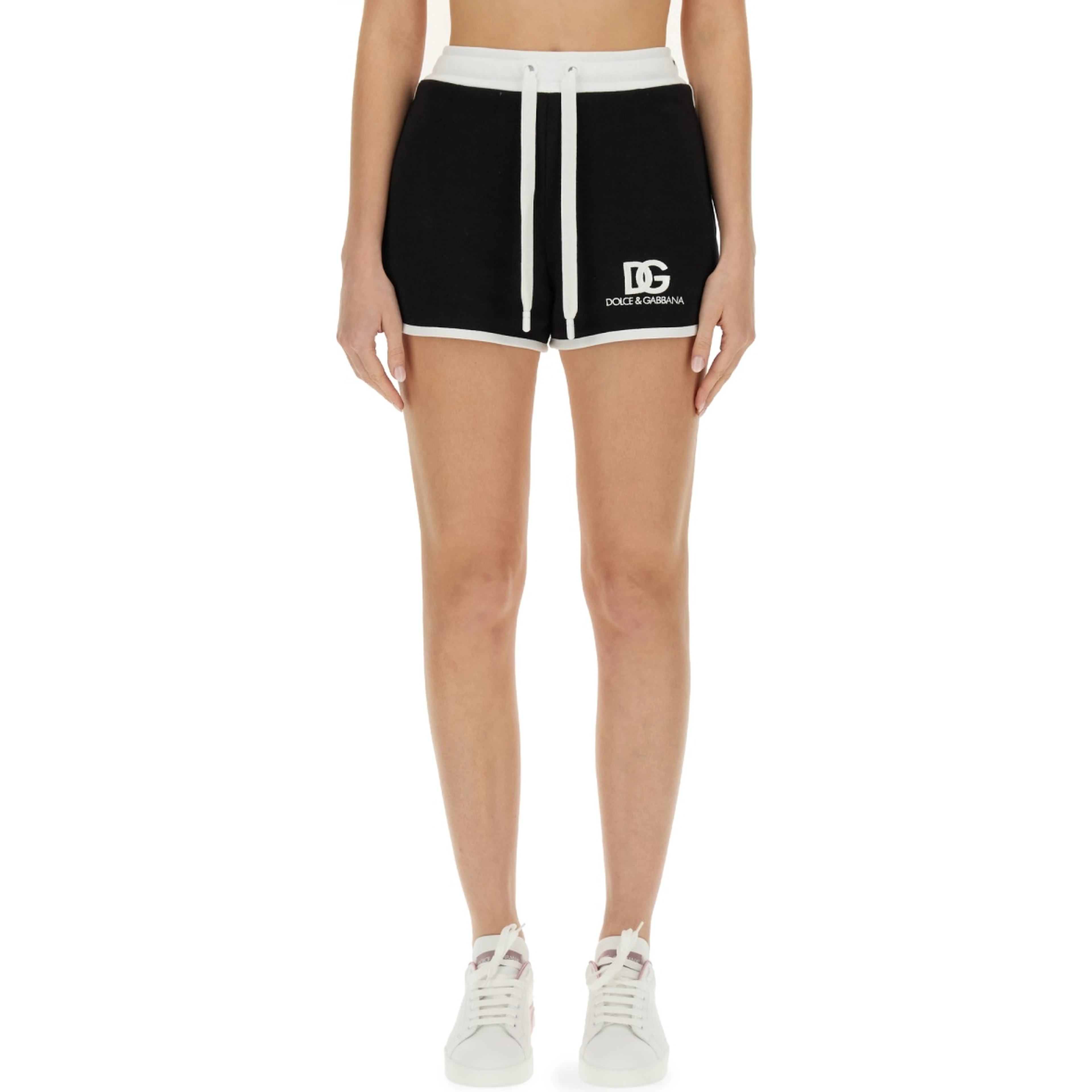 SHORTS WITH LOGO EMBROIDERY