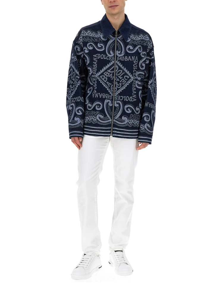 NAVY PRINT CARDIGAN alternative