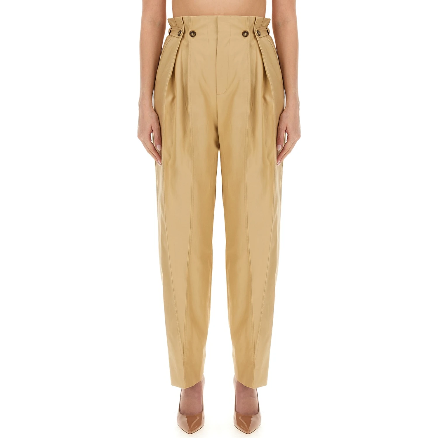 PANTS GATHERED WAIST