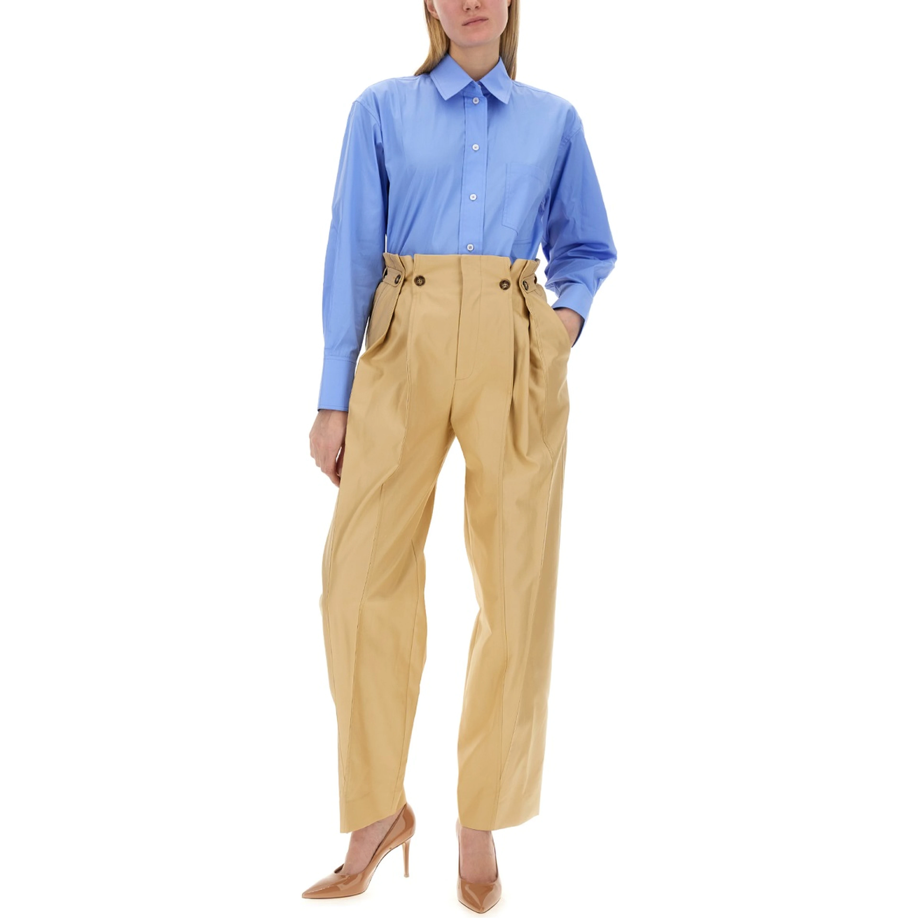 PANTS GATHERED WAIST