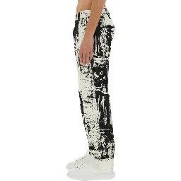 WORKWEAR JEANS WITH FOLD PRINT