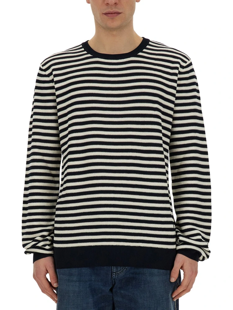 JERSEY WITH STRIPE PATTERN