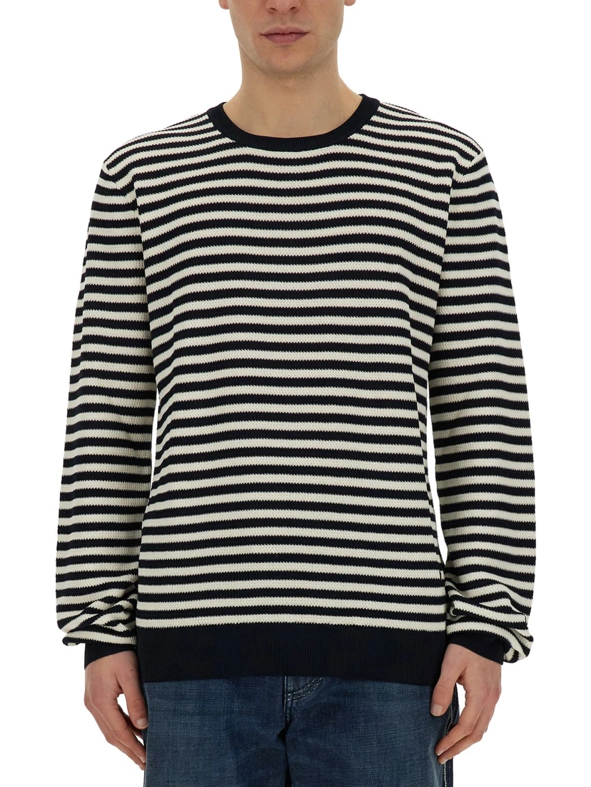 JERSEY WITH STRIPE PATTERN