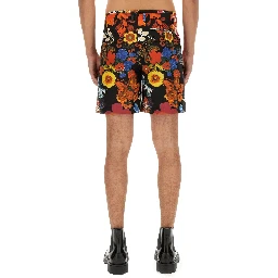 BERMUDA WITH FLORAL PATTERN