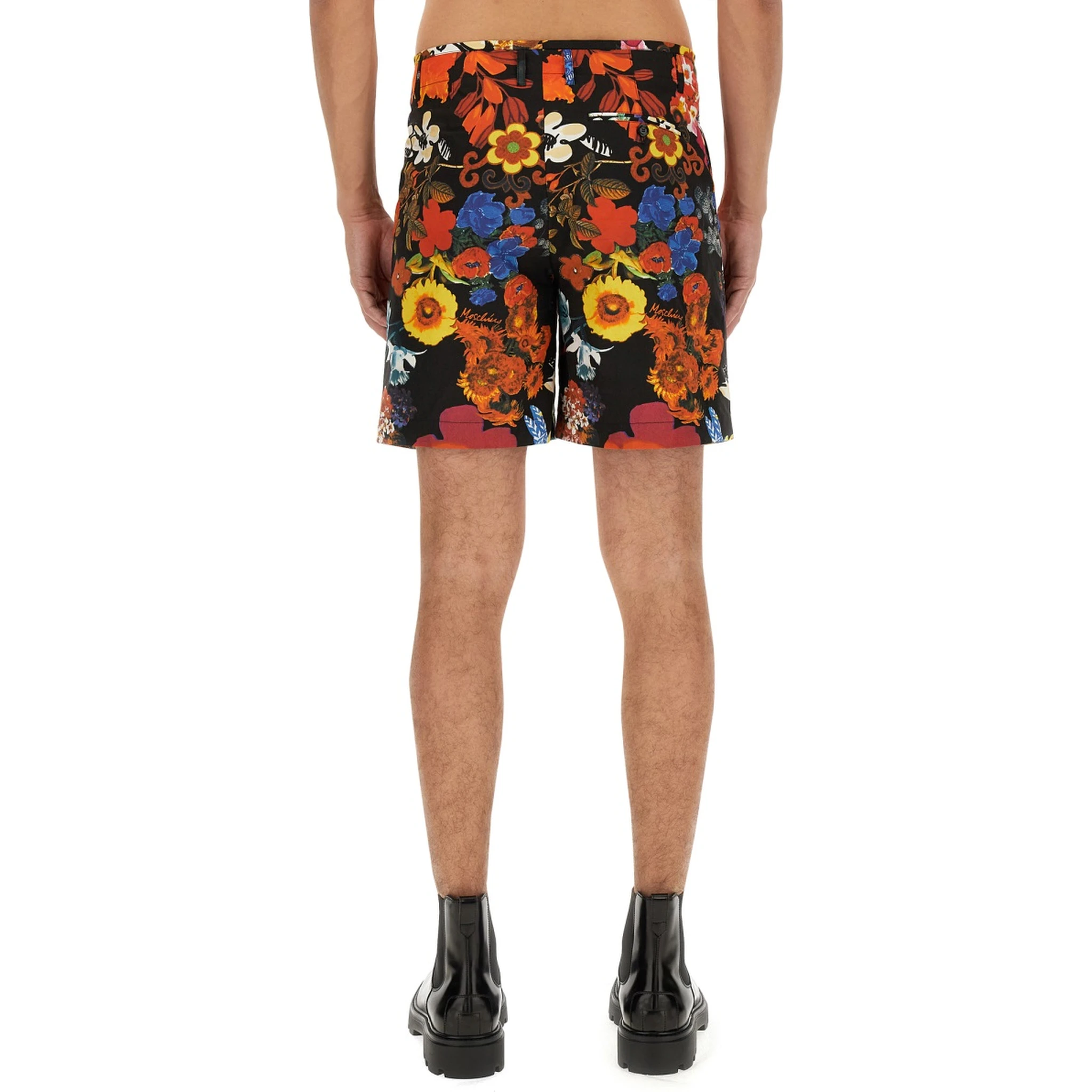 BERMUDA WITH FLORAL PATTERN