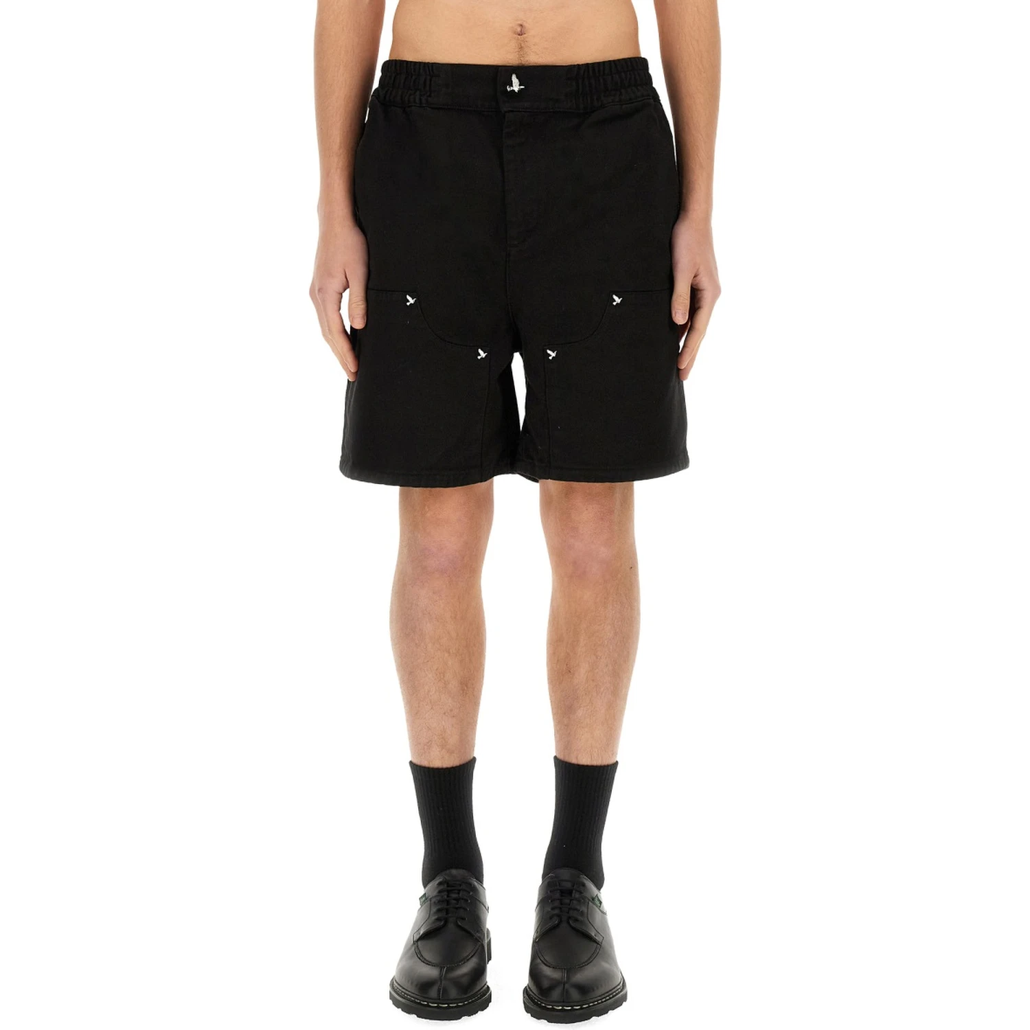 SHORT IN TWILL