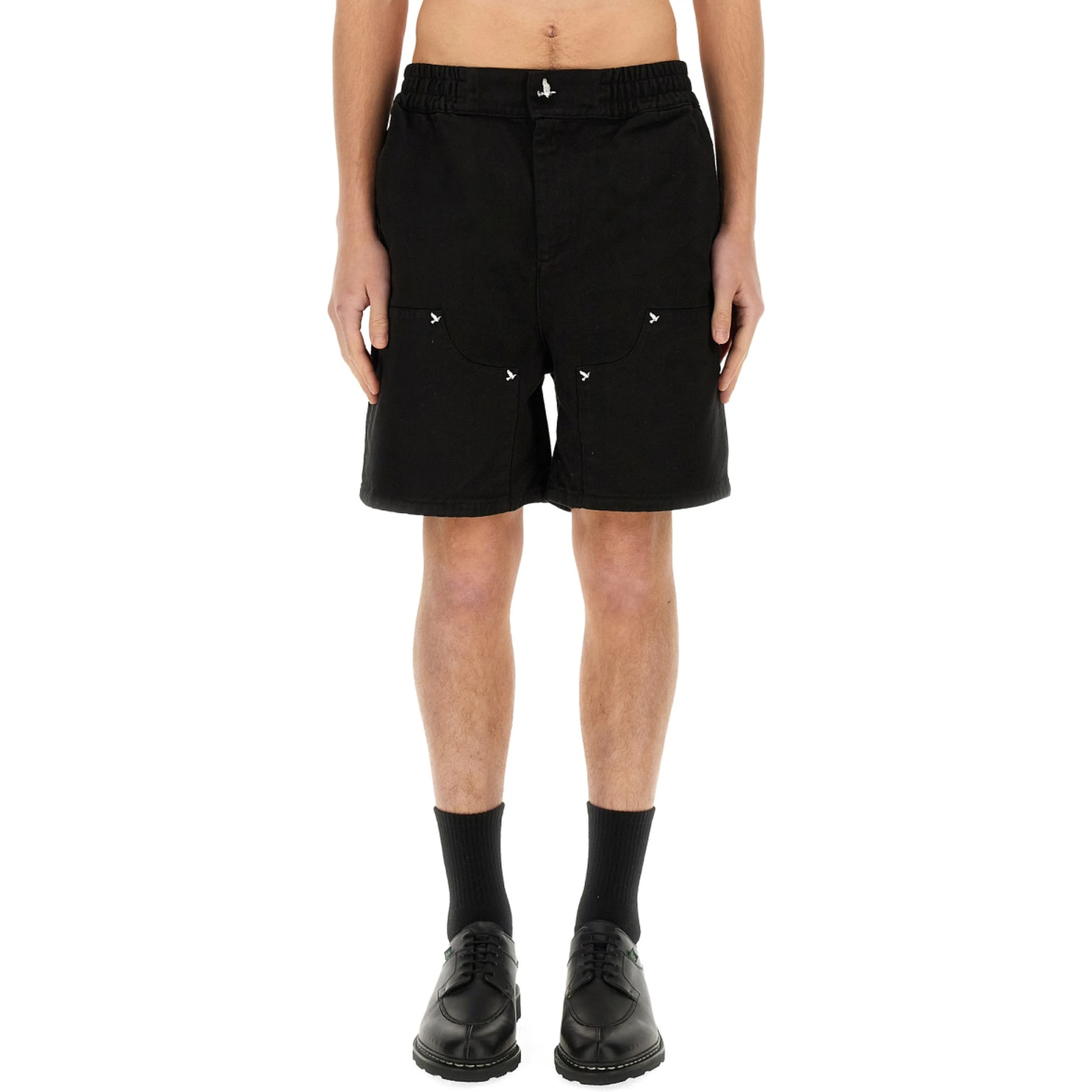 SHORT IN TWILL