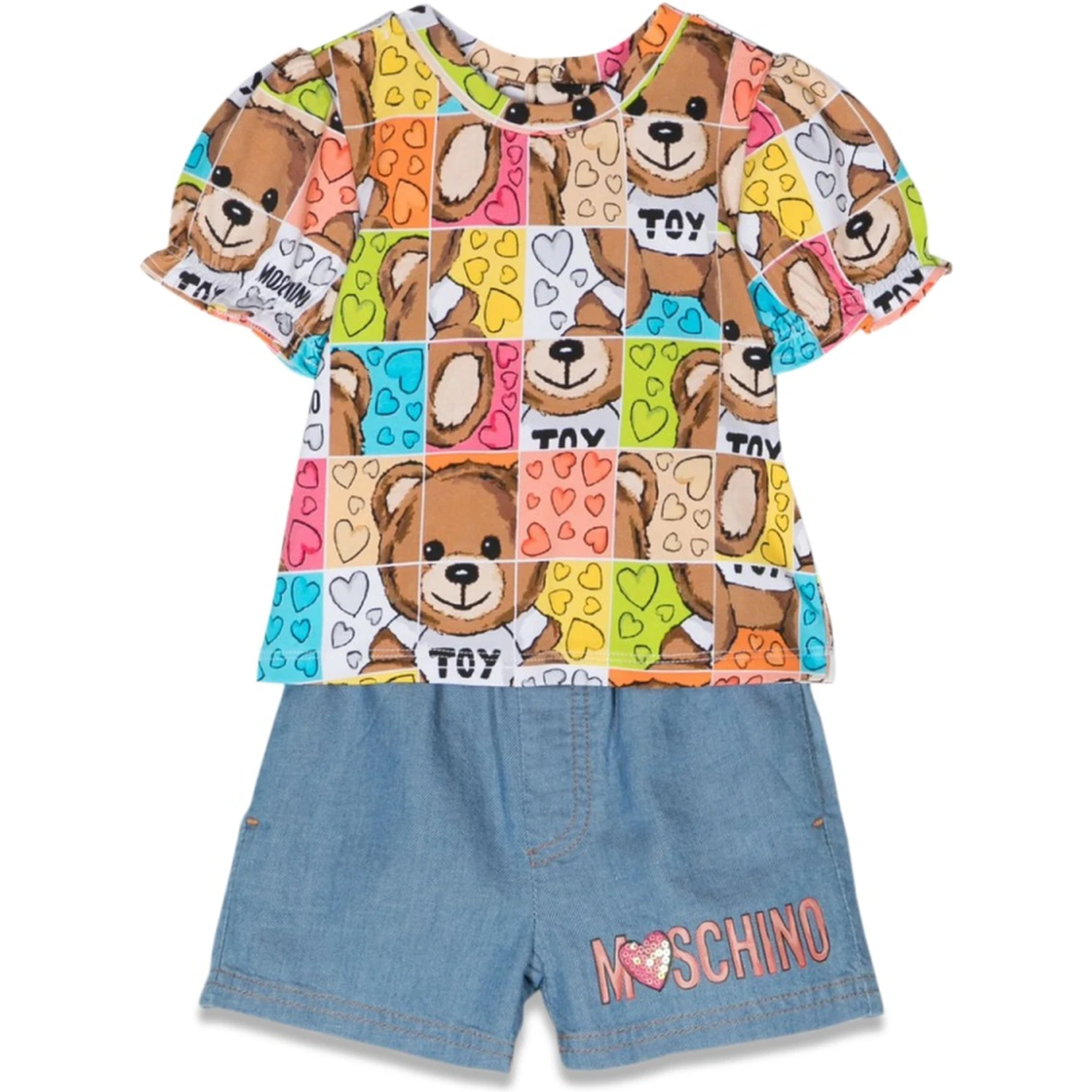 t-shirt and shortsset