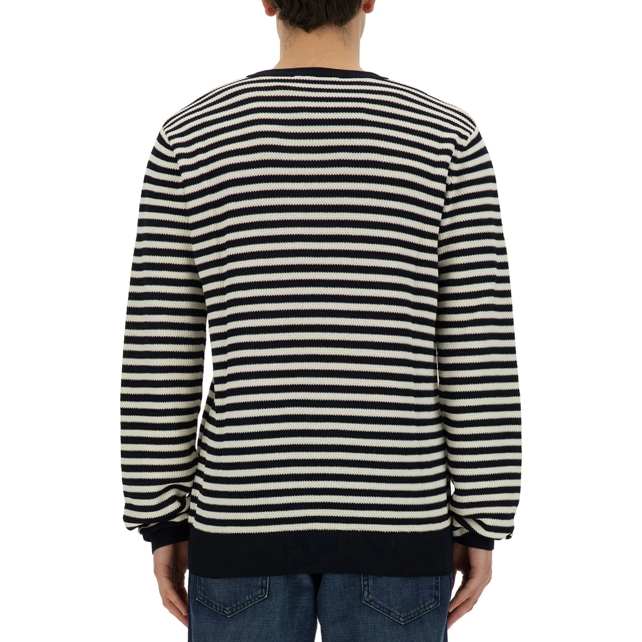 JERSEY WITH STRIPE PATTERN