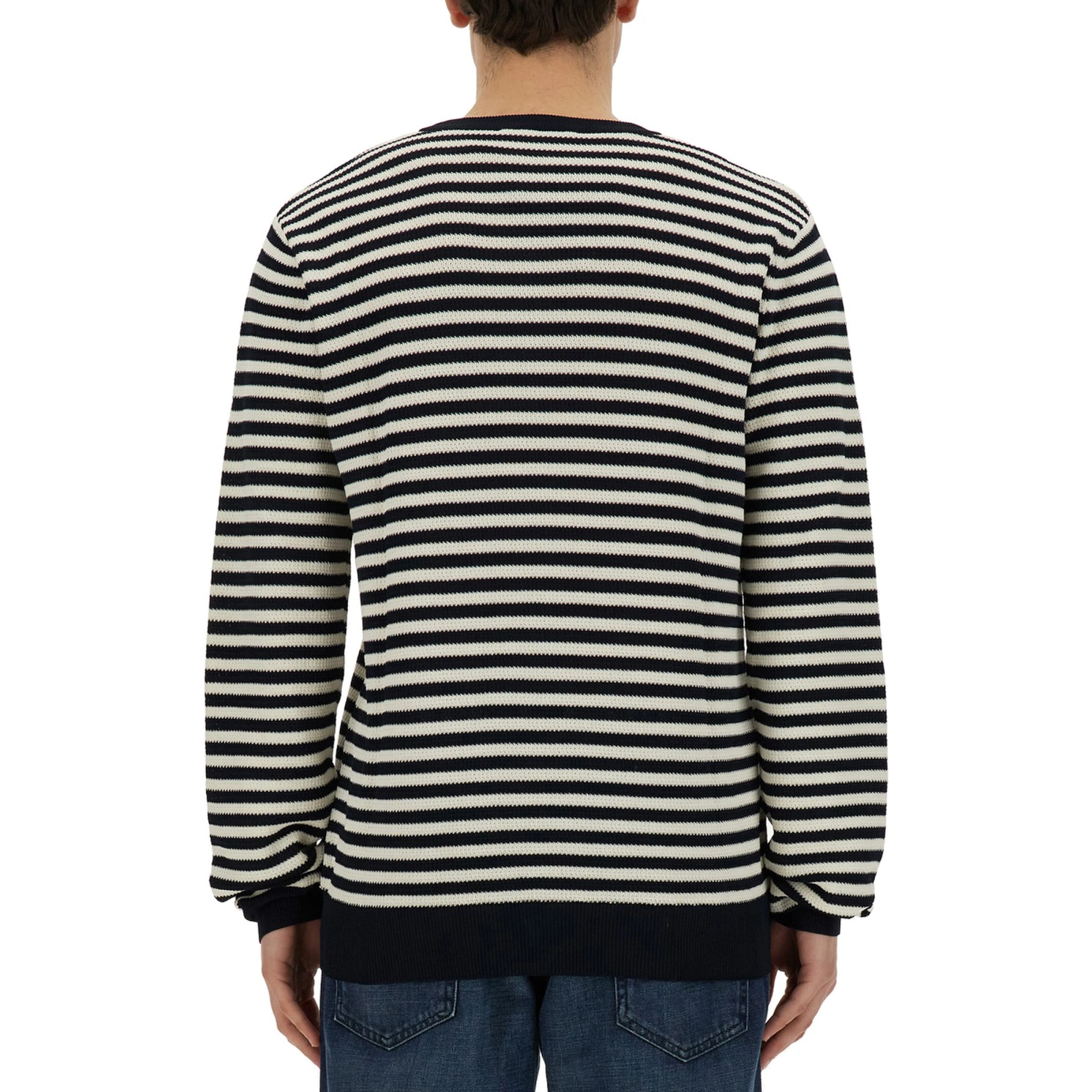 JERSEY WITH STRIPE PATTERN