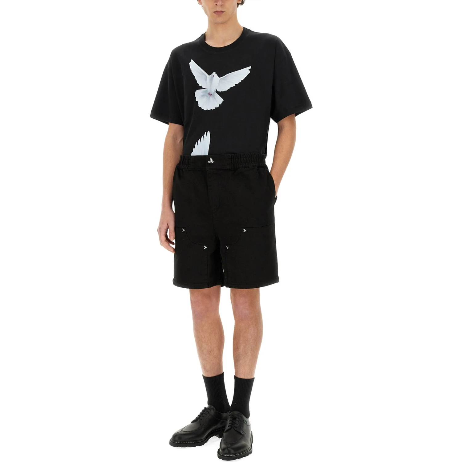 SHORT IN TWILL
