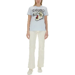 T-SHIRT WITH TIGER EMBROIDERY