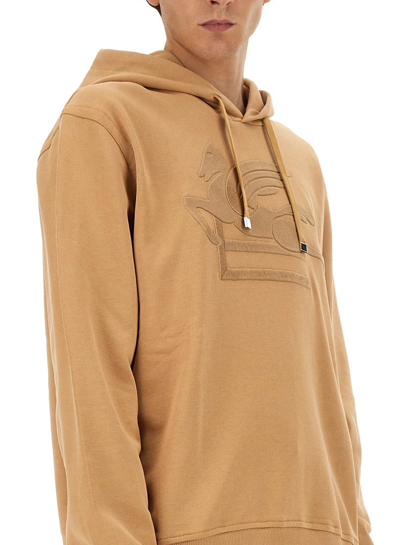 SWEATSHIRT WITH PEGASUS EMBROIDERY