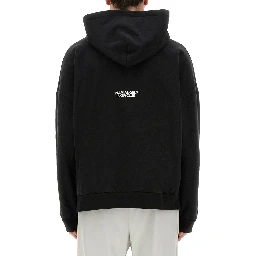 PALM SKI CLUB PRINT SWEATSHIRT