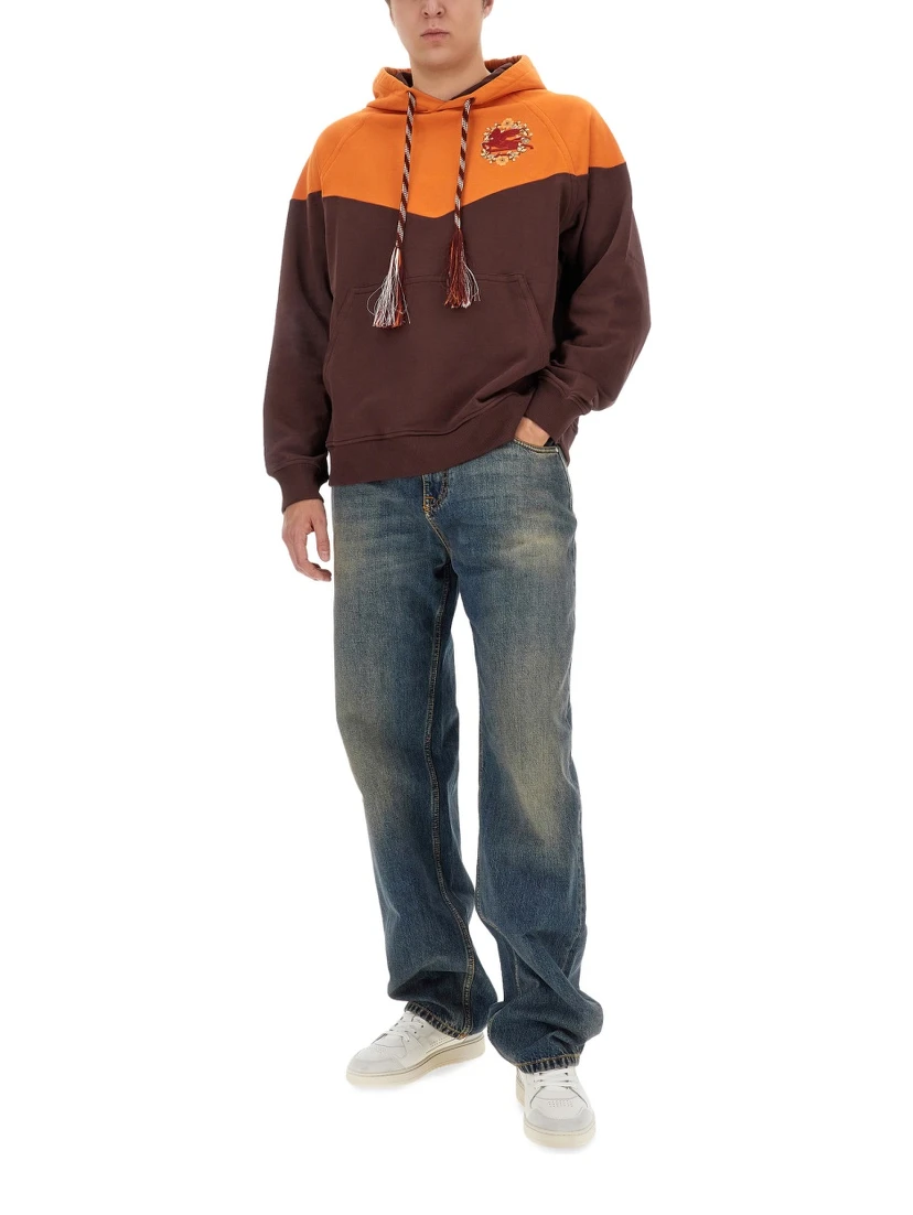 HOODED SWEATSHIRT WITH LOGO