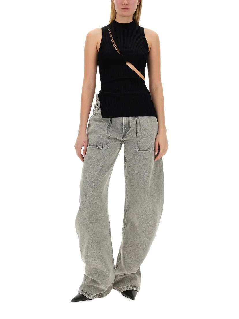 TOP WITH CUT OUT DETAILS