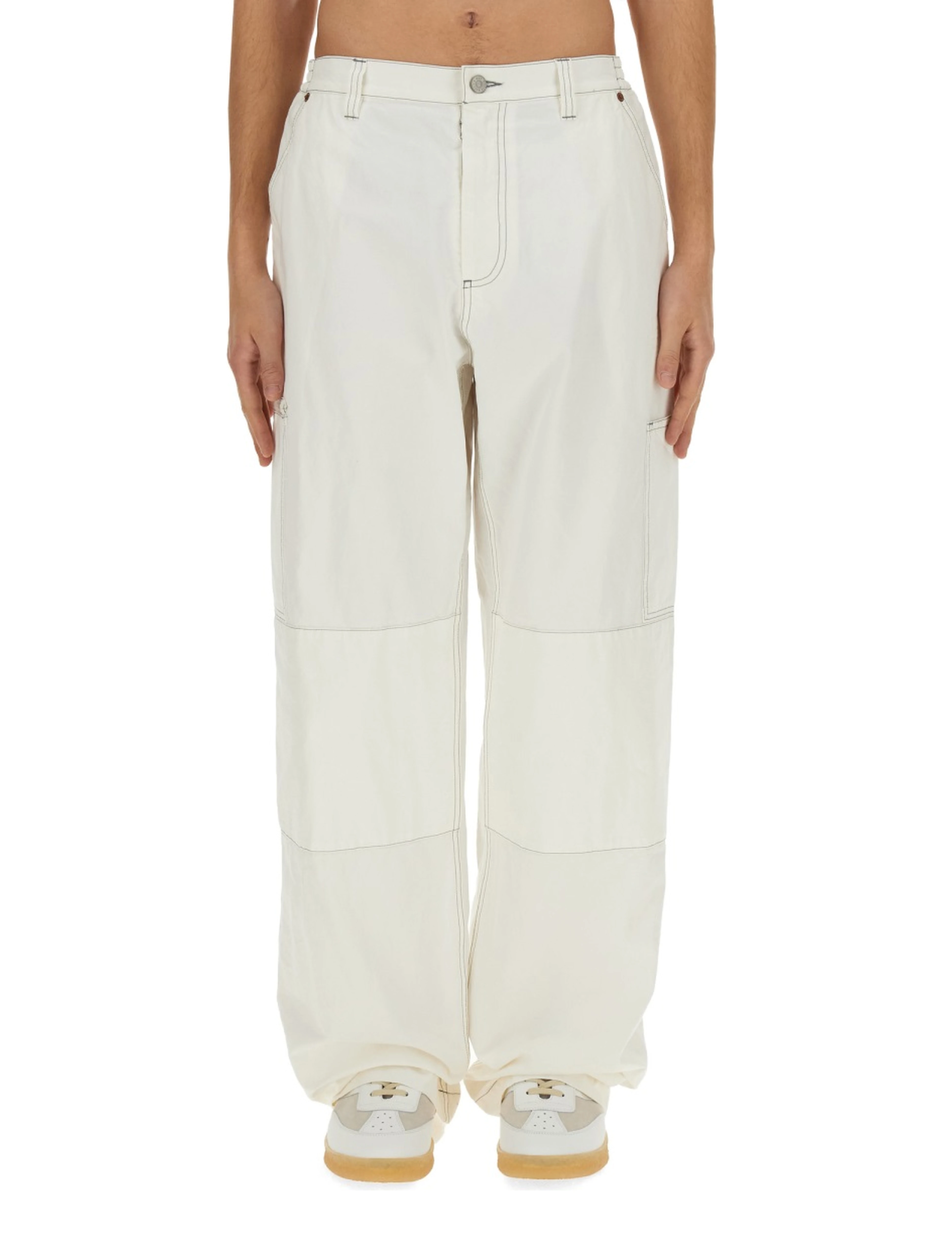 COTTON CANVAS PANTS