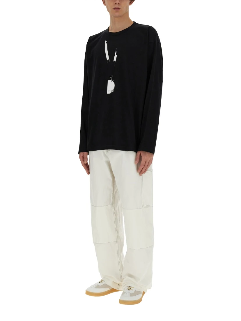 COTTON CANVAS PANTS