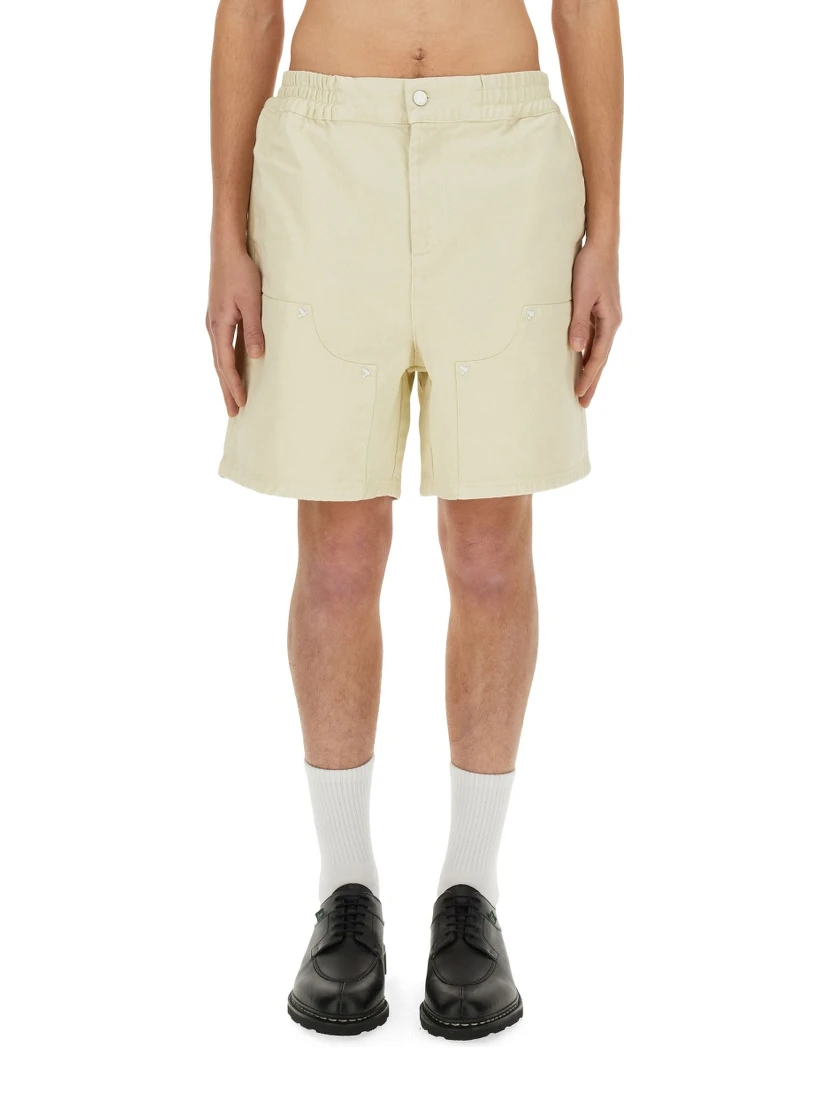 SHORT IN TWILL