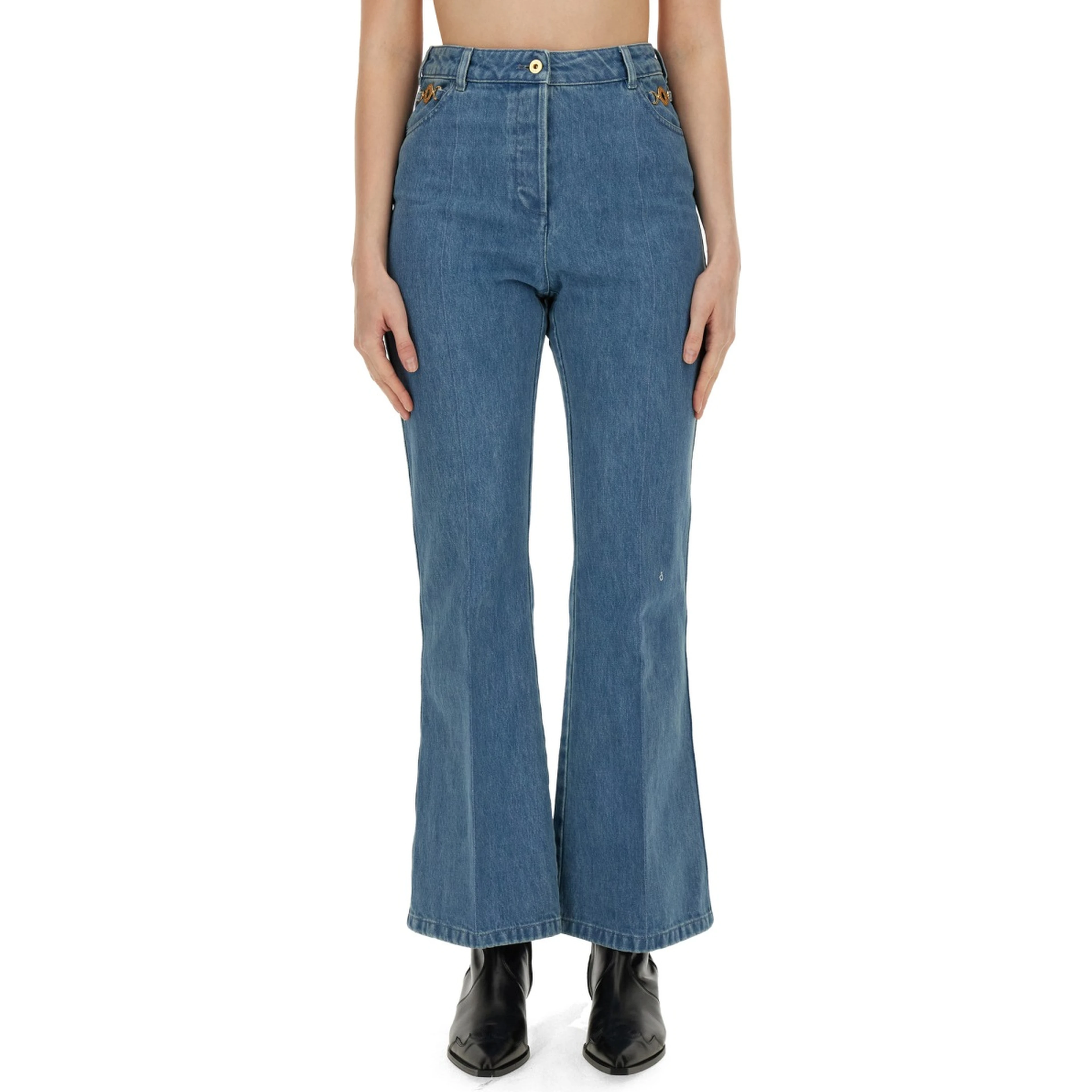 FLARE FIT JEANS