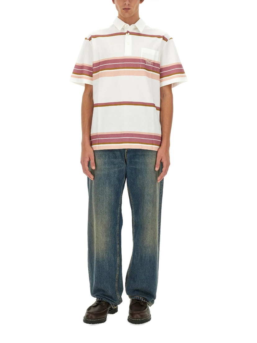 POLO SHIRT WITH PEGASUS EMBROIDERY